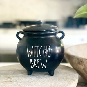 RAE DUNN | Black Witch’s Brew Calderon with Lid